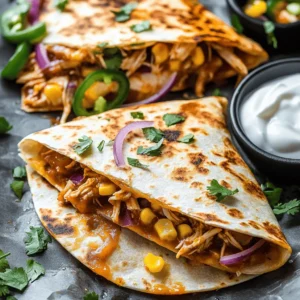 BBQ Chicken Quesadilla is a delightful fusion of flavors that brings together the smoky sweetness of BBQ sauce and the comforting textures of melted cheese and tender chicken. This dish is not only a crowd-pleaser but also incredibly easy to prepare, making it perfect for busy weeknights, gatherings, or a cozy family dinner. With its crispy exterior and gooey, flavorful filling, it's no wonder that BBQ chicken quesadillas have become a popular choice among food enthusiasts. In this article, we’ll explore the origins of quesadillas, the perfect way to prepare BBQ chicken, and how to assemble and serve this mouthwatering dish.