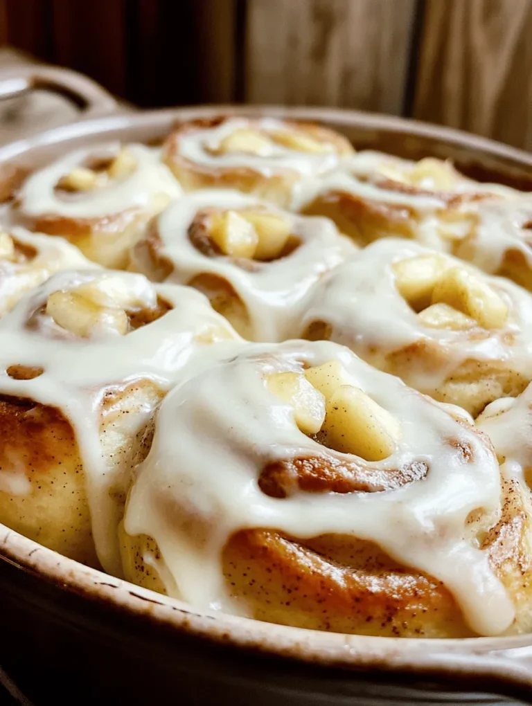 There's something undeniably joyous about the scent of freshly baked cinnamon rolls wafting through your kitchen. The allure of homemade cinnamon rolls is a comfort that transcends generations, offering warmth and nostalgia in every bite. Now, imagine elevating this classic treat with the delightful addition of apples and a velvety cream cheese frosting. The combination of sweet, tart apples and aromatic cinnamon creates an irresistible flavor profile that is sure to become a family favorite.