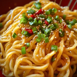 If you're craving a dish that packs a punch and satisfies your taste buds, look no further than Fiery Garlic Noodle Delight. This vibrant meal combines the robust flavors of garlic and chili, creating a tantalizing experience for spice enthusiasts. It’s not just a meal; it’s a celebration of the delightful complexities inherent in Asian cuisine, where bold flavors and intriguing textures come together in harmony.