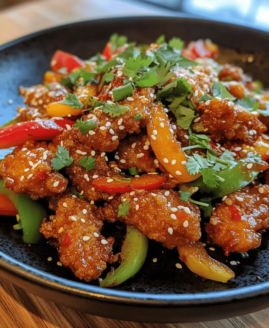 Crispy Chilli Beef Delight is a tantalizing dish that has captivated the taste buds of food enthusiasts around the world. This irresistible recipe features tender strips of beef that are coated in a crispy batter and tossed with vibrant bell peppers and onions, creating a perfect harmony of textures and flavors. The dish is not only a feast for the palate but also a visual delight with its striking array of colors.