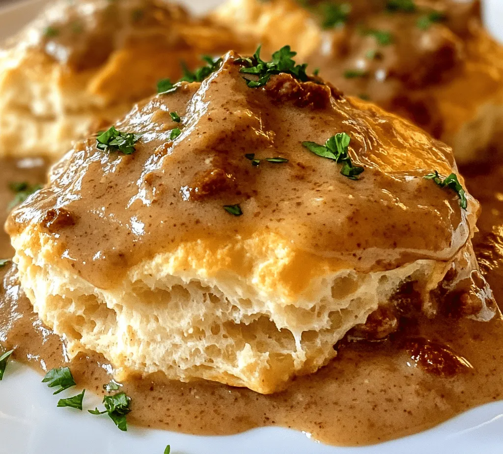 Comfort food is a genre of culinary delight that warms the soul and satisfies the senses. It often evokes feelings of nostalgia, reminding us of family gatherings, cozy evenings, and the heartwarming meals shared with loved ones. Among the myriad of comfort food options, Southern-inspired dishes stand out for their rich flavors, hearty ingredients, and the ability to bring people together. One such dish that exemplifies this is Sizzling Chorizo Gravy and Flaky Biscuits.