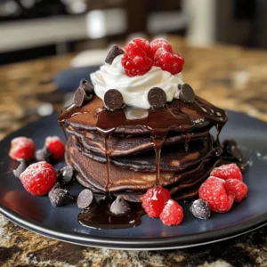 Welcome to the world of decadent breakfast treats, where the aroma of freshly cooked pancakes fills the air and the anticipation of a delightful meal beckons. Among the myriad of breakfast options, chocolate pancakes stand out as the ultimate indulgence. With their rich, chocolatey flavor and fluffy texture, these pancakes are not just a morning staple—they are a luxurious experience that can elevate any meal to something special. Whether you’re treating yourself on a cozy Saturday morning or impressing guests at a brunch gathering, these chocolate pancakes promise to satisfy your sweet cravings and bring joy to your breakfast table.