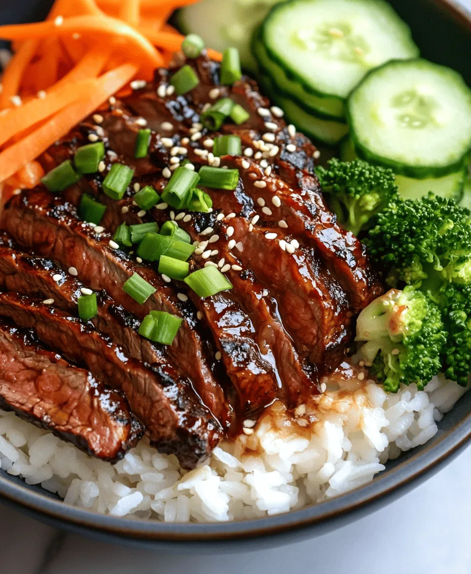 Korean BBQ Steak Rice Bowls with Spicy Cream Sauce are a delightful fusion of flavors that bring the essence of Korean cuisine right to your dining table. This dish combines tender, marinated steak with a spicy cream sauce, served over a bed of fluffy rice and colorful vegetables. Not only is this recipe easy to prepare, but it also showcases the rich flavors and vibrant colors characteristic of Korean BBQ. As a meal that is as appealing to the eye as it is to the palate, it serves as a perfect introduction to the world of Korean cooking.