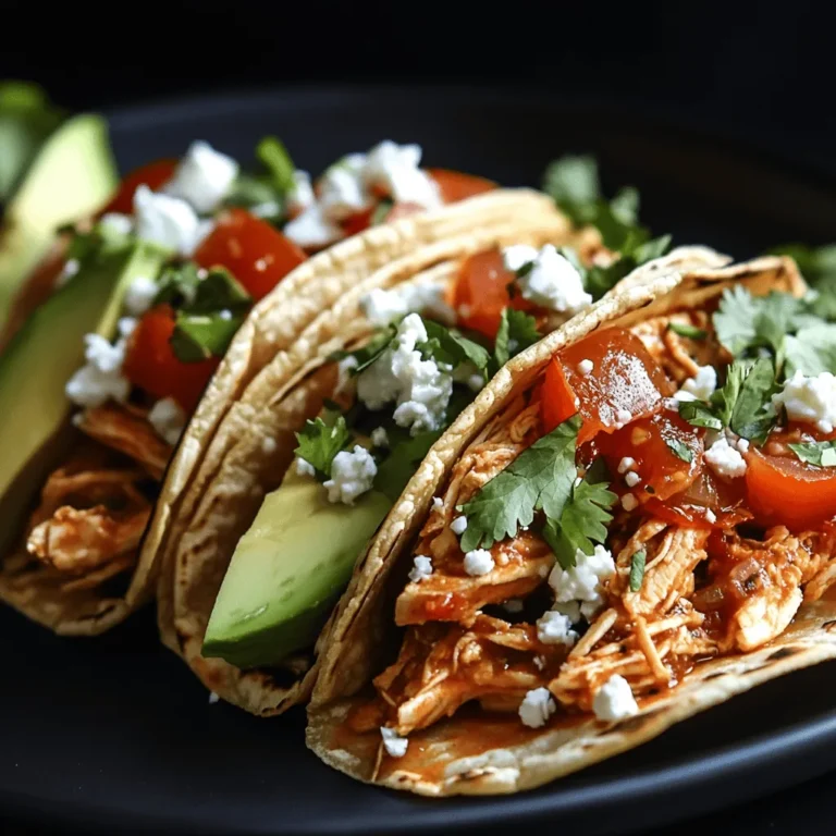 Chicken Tinga Tacos are a delightful dish that showcases the vibrant flavors and rich culinary traditions of Mexican cuisine. This dish has gained popularity not only in Mexico but across the globe, thanks to its irresistible combination of tender chicken, smoky chipotle peppers, and fresh toppings that excite the palate. Whether you're planning a casual dinner with friends or a festive gathering, Chicken Tinga Tacos are sure to be a hit.