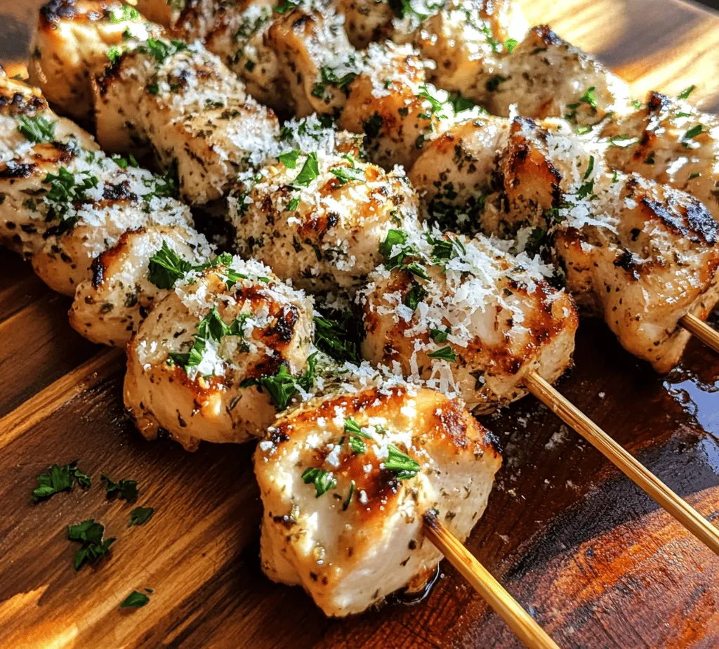 To truly appreciate the Garlic Parmesan Chicken Skewers, it’s essential to understand each ingredient’s role and significance in the recipe. Quality components not only elevate the dish but also contribute to the overall flavor and texture. Here’s a closer look at the key ingredients that make this dish a standout.