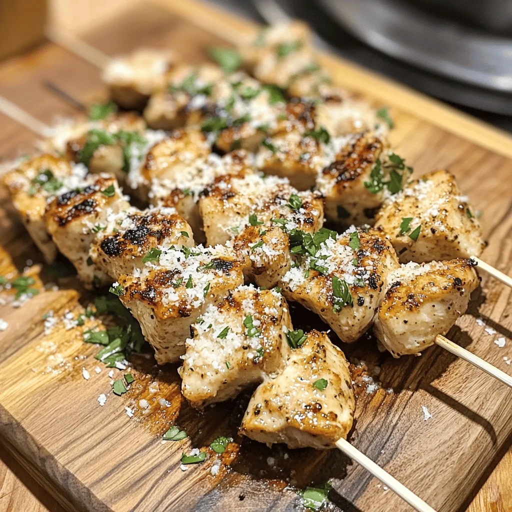 To truly appreciate the Garlic Parmesan Chicken Skewers, it’s essential to understand each ingredient’s role and significance in the recipe. Quality components not only elevate the dish but also contribute to the overall flavor and texture. Here’s a closer look at the key ingredients that make this dish a standout.