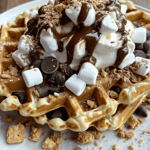 Indulging in the sweet, nostalgic flavors of s'mores is a delight for many. The combination of toasted marshmallows, melted chocolate, and graham crackers evokes fond memories of campfires and summer nights. But what if you could take that classic experience to the next level? Enter Indulgent S’mores Waffles, a creative breakfast option that transforms the beloved campfire treat into a delicious morning meal. This recipe perfectly captures the gooey goodness of marshmallows, the richness of chocolate, and the crunchy texture of graham crackers, all nestled within a warm, fluffy waffle. In this article, we'll guide you through the ingredients, preparation, and serving suggestions for this delectable dish, ensuring that you can recreate this indulgence in the comfort of your own home.