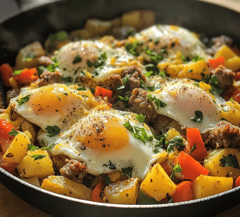 Breakfast is often heralded as the most important meal of the day, and for good reason. A balanced breakfast can set the tone for your entire day, providing the necessary fuel to energize your body and mind. It not only helps to stabilize blood sugar levels but can also improve mood and cognitive function. In that spirit, we introduce the Morning Sunshine Loaded Breakfast Hash, a hearty and nutritious meal designed to kickstart your day with vibrant flavors and satisfying textures.