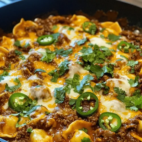 Introducing a delightful fusion dish that combines the best of two worlds: Cheesy Beef Enchilada Tortellini. This innovative recipe marries the comforting, hearty flavors of traditional Mexican enchiladas with the beloved Italian pasta, tortellini. In just one dish, you can enjoy the rich, savory notes of beef and cheese enveloped in a luscious sauce, all while indulging in the satisfying texture of tender tortellini.