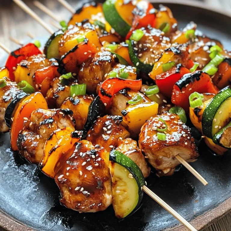 Teriyaki chicken skewers have gained immense popularity worldwide, celebrated for their deliciously sweet and savory flavor profiles. These succulent skewers are not only a hit at family gatherings and barbecues but also make for a convenient meal prep option. The combination of tender chicken marinated in a rich teriyaki sauce, grilled to perfection over a flame, creates an irresistible dish that tantalizes your taste buds. The balance of sweet, savory, and umami flavors makes teriyaki chicken skewers a crowd-pleaser, suitable for any occasion.