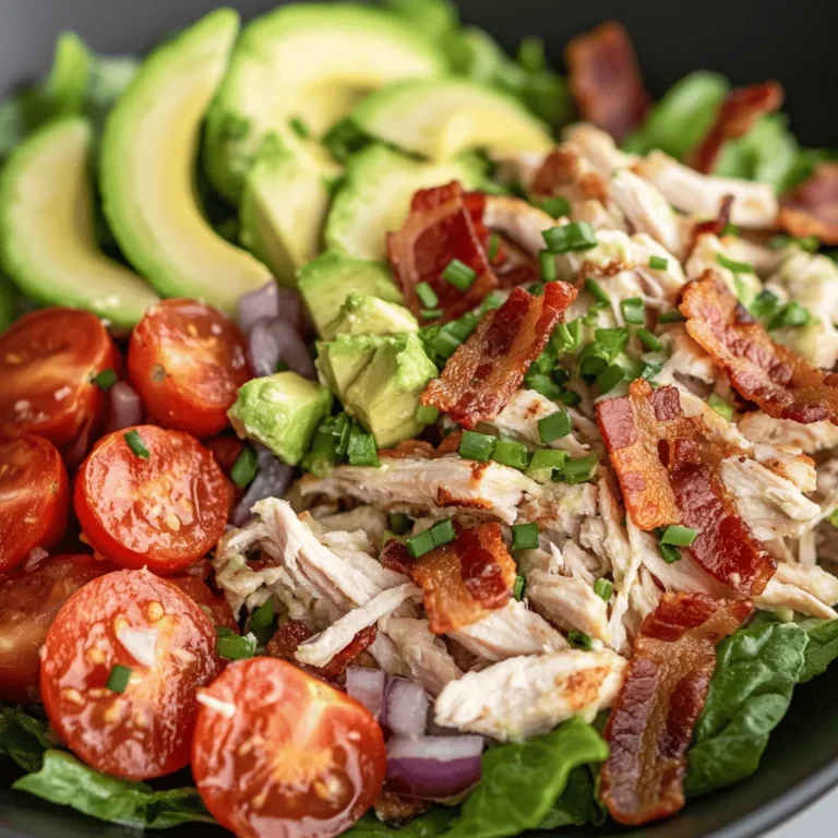 Salads have long been celebrated as a versatile meal option, beloved for their ability to combine an array of flavors, textures, and colors into one satisfying dish. Whether you're looking for a light lunch, a side dish for dinner, or a hearty main course, salads can fit the bill. Among the myriad of salad options available, the Crispy BLT Chicken Salad stands out as a delicious and satisfying choice. This delightful dish takes the classic flavors of a traditional BLT sandwich—bacon, lettuce, and tomato—and transforms them into a vibrant salad that’s perfect for any occasion.