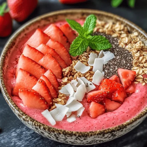 To achieve the best flavor and nutritional profile in your watermelon and strawberry smoothie bowl, it's essential to understand the ingredients that make this dish so special. Let’s delve into each component and explore their health benefits and taste characteristics.