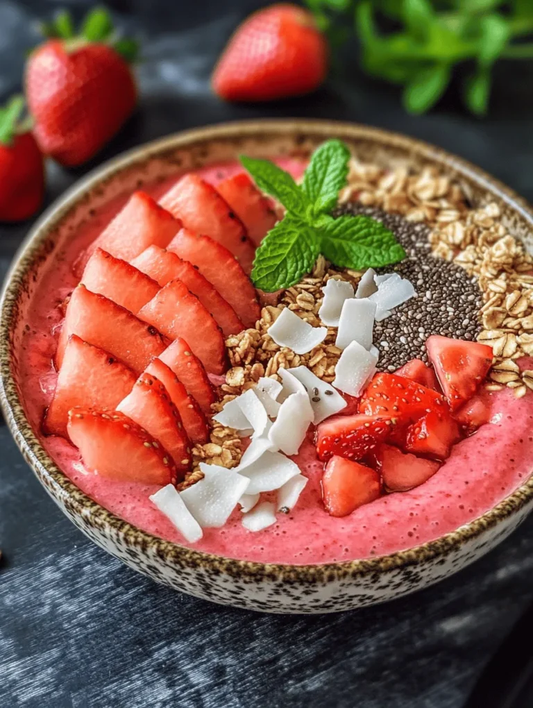 To achieve the best flavor and nutritional profile in your watermelon and strawberry smoothie bowl, it's essential to understand the ingredients that make this dish so special. Let’s delve into each component and explore their health benefits and taste characteristics.