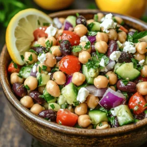 Discover the vibrant flavors of the Mediterranean with this delightful Bean Salad. Bursting with color and nutrition, this dish is perfect for picnics, barbecues, or as a healthy side dish to complement any meal. Not only is this salad quick and easy to prepare, but it is also packed with essential nutrients that promote overall health. In this article, we will explore the key ingredients, preparation methods, and the health benefits associated with each component. By the end, you will have all the information you need to create a delicious Mediterranean bean salad that is sure to impress your family and friends.