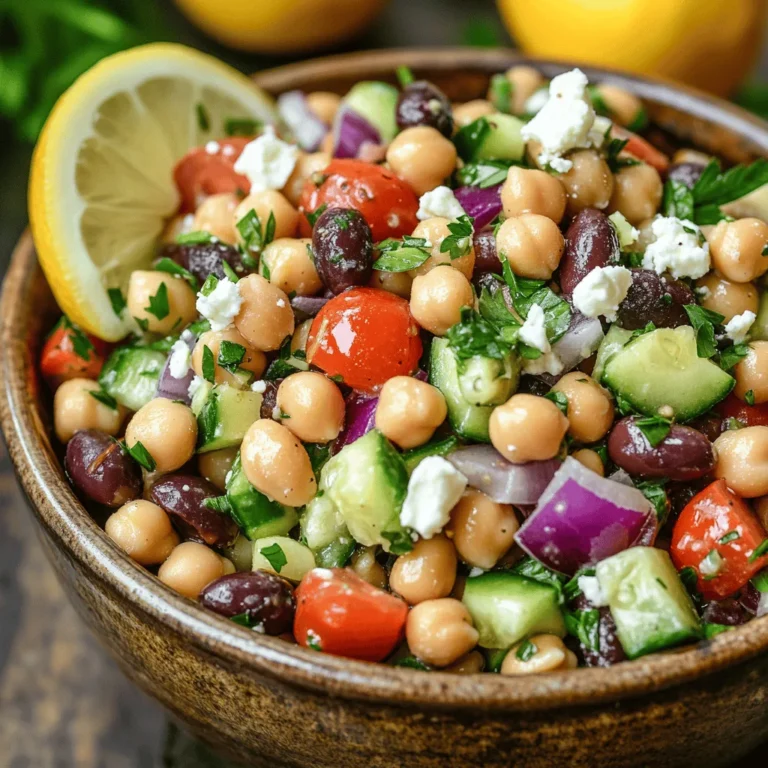 Discover the vibrant flavors of the Mediterranean with this delightful Bean Salad. Bursting with color and nutrition, this dish is perfect for picnics, barbecues, or as a healthy side dish to complement any meal. Not only is this salad quick and easy to prepare, but it is also packed with essential nutrients that promote overall health. In this article, we will explore the key ingredients, preparation methods, and the health benefits associated with each component. By the end, you will have all the information you need to create a delicious Mediterranean bean salad that is sure to impress your family and friends.