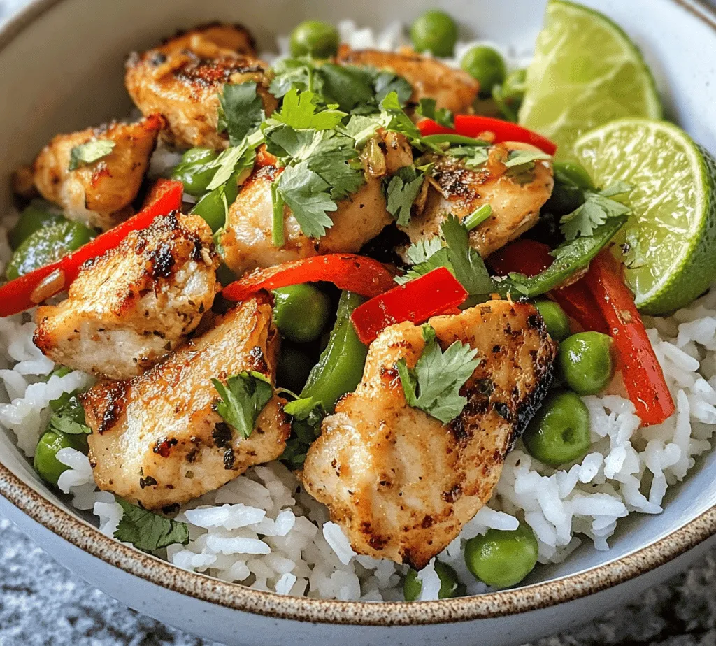 To truly appreciate the Coconut Chicken Rice Bowl, it’s essential to understand the star ingredients that bring it to life. Each component serves a purpose, enhancing the overall flavor profile and nutritional value of the dish.