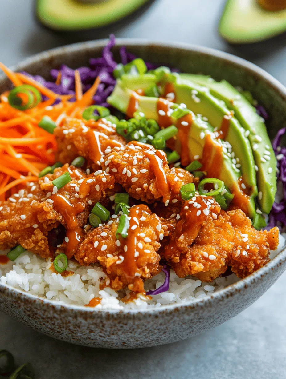 Welcome to the delightful world of Bang Bang Chicken Bowls, a dish that brings together crispy fried chicken, fresh vegetables, and a creamy, spicy sauce that tantalizes the taste buds. This dish is a beloved staple in Asian cuisine, renowned for its bold flavors and satisfying textures. Whether you're looking for a casual meal to enjoy at home or a show-stopping dish to impress guests at a gathering, Bang Bang Chicken Bowls offer a versatile and delicious option that can adapt to any occasion.