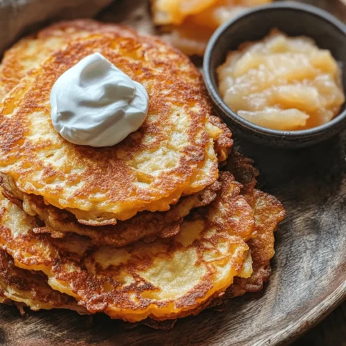 If you’re on the hunt for a deliciously crispy comfort food, look no further than Kartoffelpuffer, the beloved German potato pancakes. This traditional dish, often enjoyed during festive seasons or as a hearty snack, showcases the humble potato in all its golden, crispy glory. Kartoffelpuffer, also known as Reibekuchen or Kartoffelpfannkuchen in various regions of Germany, have deep-rooted cultural significance that transcends mere sustenance. They evoke memories of family gatherings, holiday markets, and cozy meals enjoyed by the fire.