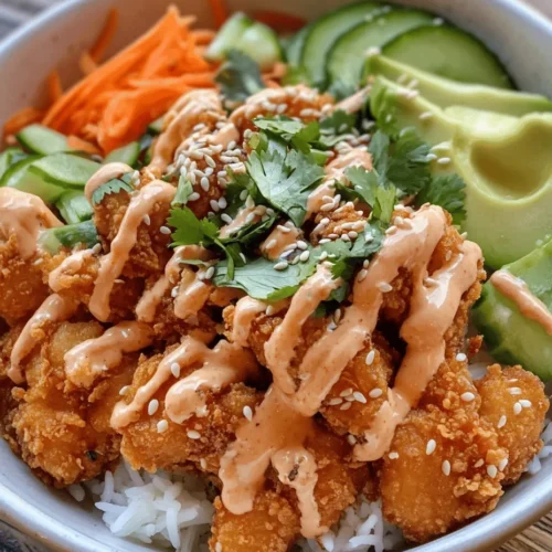 The Bang Bang Chicken Bowl has rapidly gained popularity as a must-try fusion dish that tantalizes the taste buds with its unique blend of flavors and textures. This dish combines succulent chicken with a crispy coating, fresh vegetables, and a creamy, spicy sauce that leaves diners craving more. Its appeal lies in the harmonious balance of savory, spicy, and sweet elements, making it a versatile meal suitable for any occasion. Whether you're looking for a quick weeknight dinner or a dish to impress at your next gathering, the Bang Bang Chicken Bowl fits the bill with both ease of preparation and a visually appealing presentation.