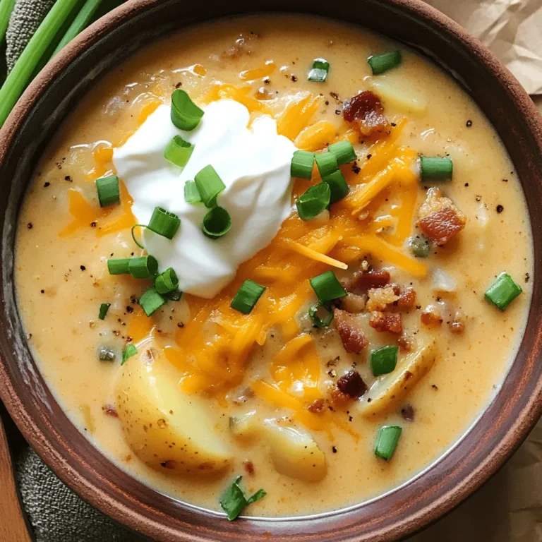 When it comes to comfort food, few dishes can rival the warmth and satisfaction of a hearty bowl of soup. Among the myriad of options, Creamy Baked Potato Bliss Soup stands out as a quintessential choice that brings together rich flavors and a velvety texture. This delightful recipe is not only indulgent but also incredibly versatile, making it suitable for any season. Whether you're enjoying it during the chill of winter or as a cozy meal on a breezy autumn evening, this soup is designed to comfort and nourish.