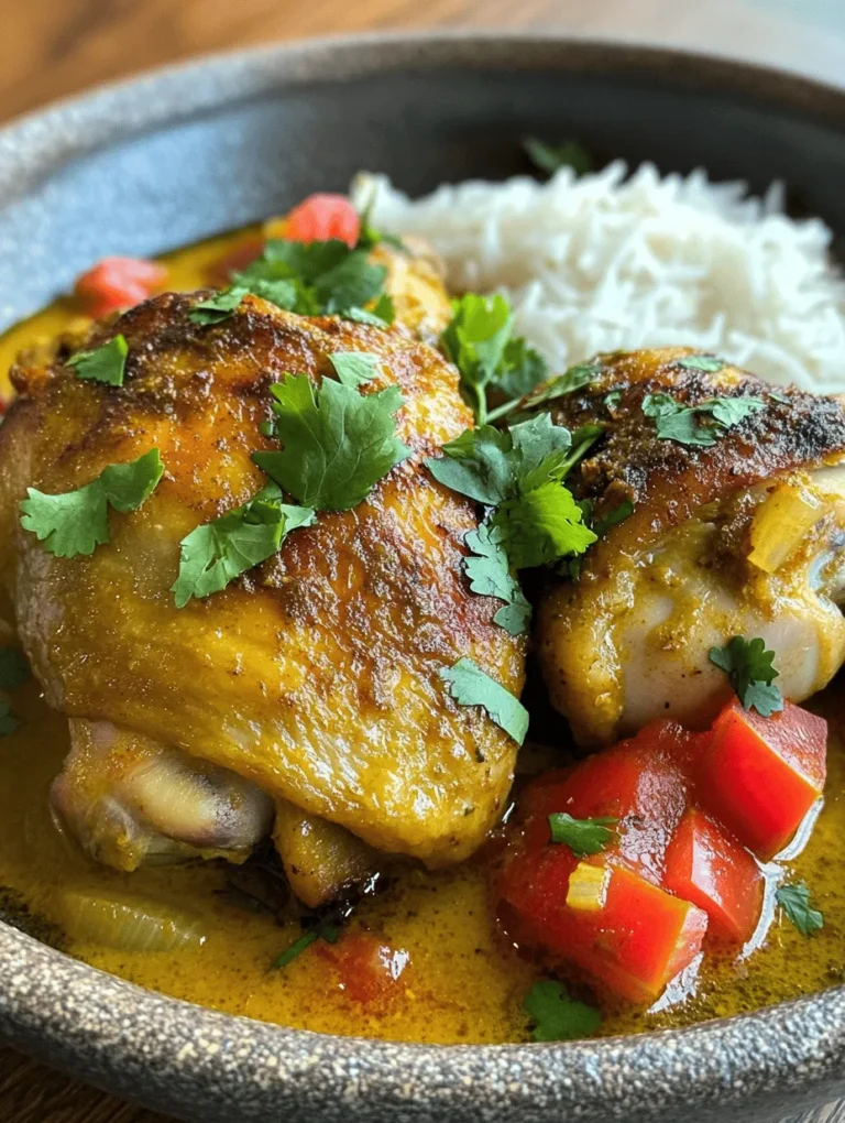Kuku Paka is a vibrant dish that embodies the culinary heritage of East Africa, particularly popular in coastal regions such as Kenya and Tanzania. This delicious coconut chicken delight melds the rich flavors of coconut milk with a medley of spices, creating a dish that is both aromatic and satisfying. Kuku Paka not only showcases the abundance of local ingredients but also reflects the diverse cultural influences that have shaped East African cuisine over the centuries. As you delve into this recipe, you'll discover how to recreate this beloved dish in your own kitchen, allowing you to experience the warm, welcoming flavors of East Africa.