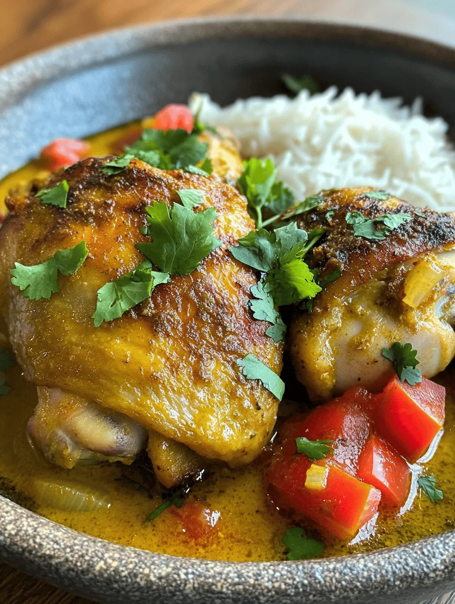 Kuku Paka is a vibrant dish that embodies the culinary heritage of East Africa, particularly popular in coastal regions such as Kenya and Tanzania. This delicious coconut chicken delight melds the rich flavors of coconut milk with a medley of spices, creating a dish that is both aromatic and satisfying. Kuku Paka not only showcases the abundance of local ingredients but also reflects the diverse cultural influences that have shaped East African cuisine over the centuries. As you delve into this recipe, you'll discover how to recreate this beloved dish in your own kitchen, allowing you to experience the warm, welcoming flavors of East Africa.