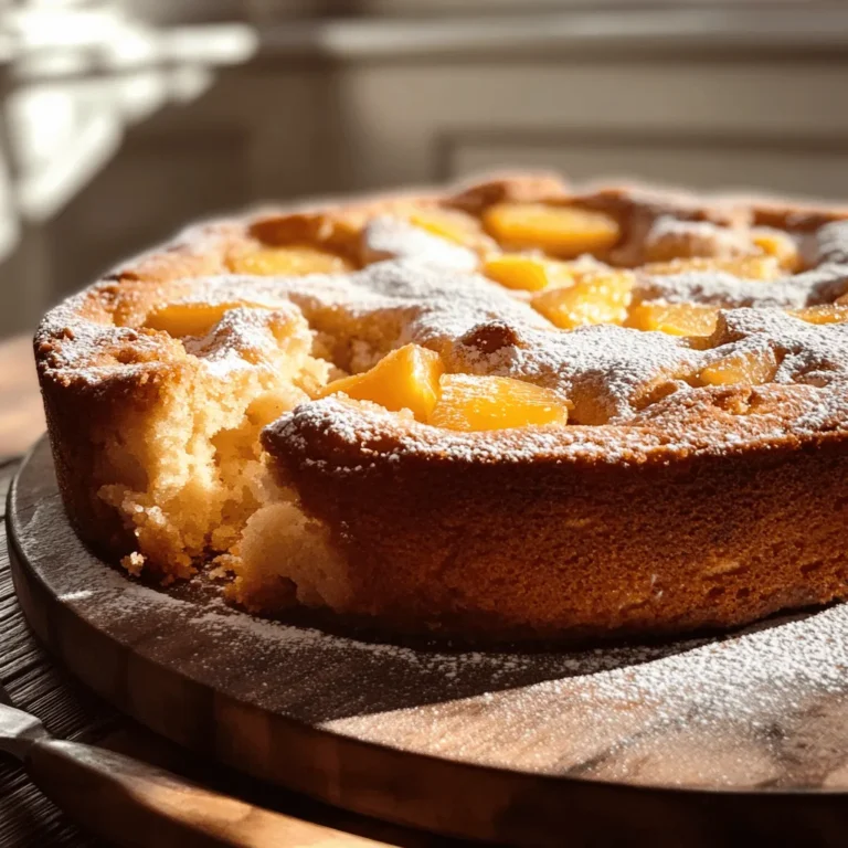 As the summer sun shines brightly, there’s an undeniable urge to indulge in the sweet, refreshing flavors that the season brings. Among the many delights of summer baking, few things can rival the joy of creating a dessert that highlights the bounty of fresh seasonal fruits. One such glorious creation is the Easy Brown Sugar Peach Cake, a delightful treat that perfectly balances the sweetness of ripe peaches with the rich, caramel undertones of brown sugar. This cake is not just a dessert; it’s a celebration of summer, making it an ideal addition to family gatherings, potlucks, or simply a cozy evening at home.