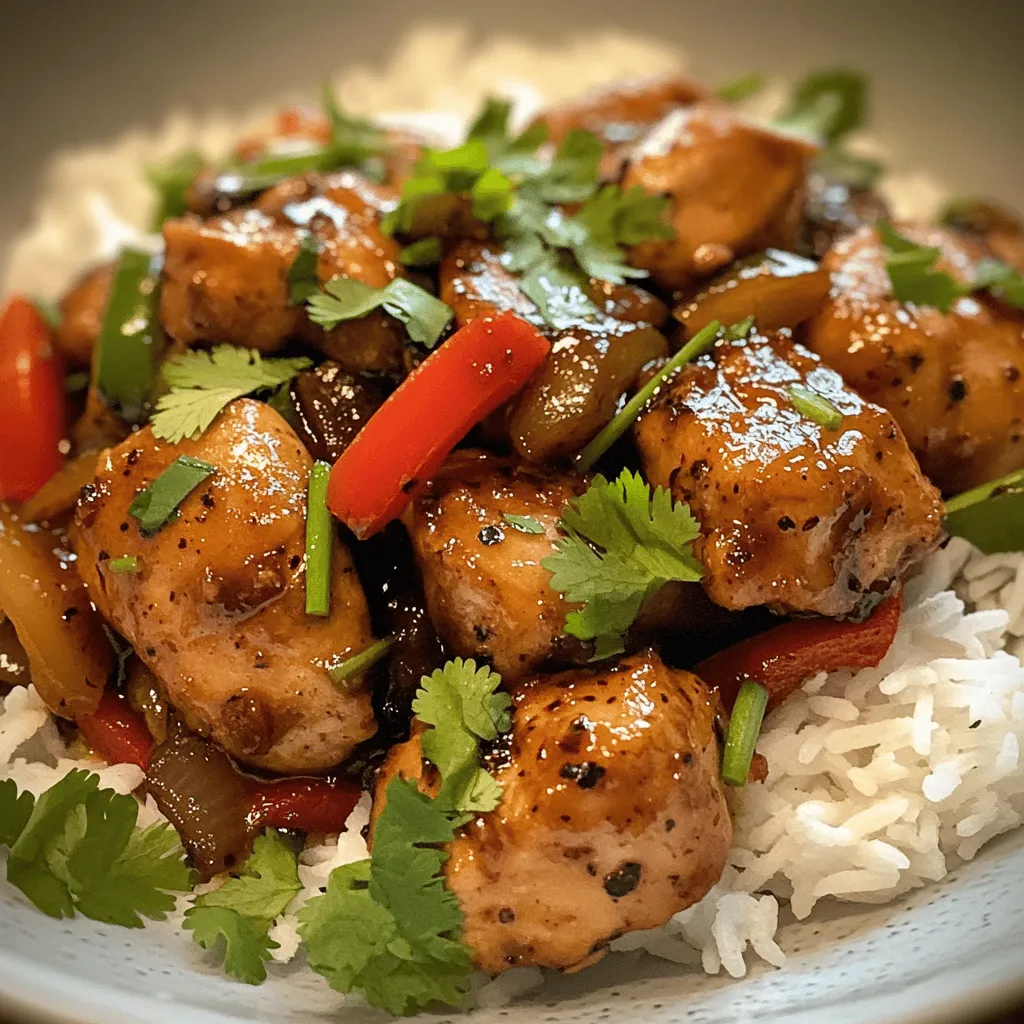 When it comes to selecting the right cut of chicken for this recipe, chicken thighs take center stage. Unlike chicken breasts, which can sometimes turn dry when cooked, chicken thighs are known for their rich flavor and juiciness. These cuts are more forgiving in terms of cooking time, making them ideal for high-heat methods like stir-frying, where quick cooking is essential.