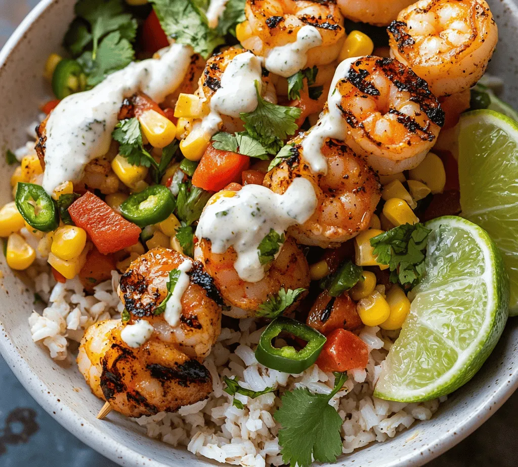 If you're on the hunt for a delicious, nutritious, and visually stunning meal, look no further than the Grilled Shrimp Bowl with Avocado, Corn Salsa, and Creamy Garlic Sauce. This dish is not only a feast for the eyes but also a delightful explosion of flavors that will tantalize your taste buds. Combining tender, perfectly grilled shrimp with fresh avocado and a zesty corn salsa, this bowl is a celebration of vibrant ingredients that epitomizes the essence of summer dining.