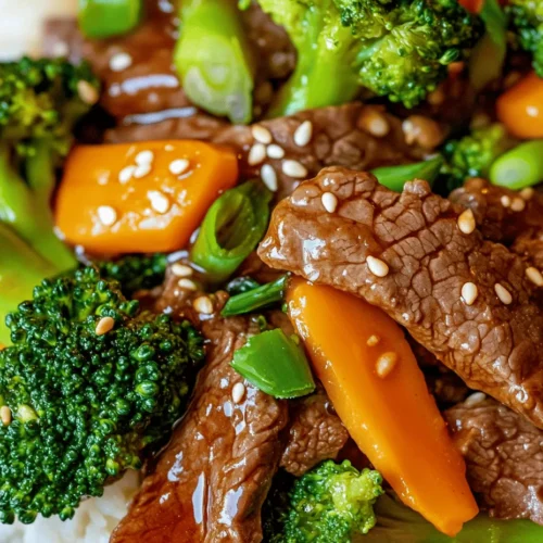 Classic Chinese Beef and Broccoli is a beloved dish that has earned its place in the hearts—and stomachs—of food lovers around the globe. Known for its savory flavors and vibrant colors, this dish beautifully showcases the harmony of tender beef and crisp broccoli, enhanced by a rich sauce that brings it all together. Rooted deeply in the culinary traditions of Chinese cuisine, Beef and Broccoli is often featured in restaurants as a staple dish, highlighting the balance between protein and vegetables that is central to many classic Chinese meals.