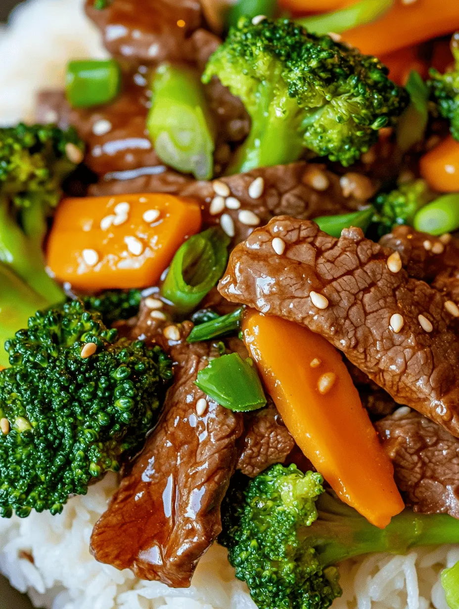 Classic Chinese Beef and Broccoli is a beloved dish that has earned its place in the hearts—and stomachs—of food lovers around the globe. Known for its savory flavors and vibrant colors, this dish beautifully showcases the harmony of tender beef and crisp broccoli, enhanced by a rich sauce that brings it all together. Rooted deeply in the culinary traditions of Chinese cuisine, Beef and Broccoli is often featured in restaurants as a staple dish, highlighting the balance between protein and vegetables that is central to many classic Chinese meals.